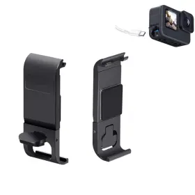 Arnarkok 723497591256 Replacement Side Door For Gopro Hero 12/11/10/9 Black Removable Dustproof Pa