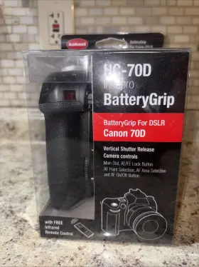 Canon 099113502377 Battery Grip 70d Dslr -new Usa Seller Fast Shipping