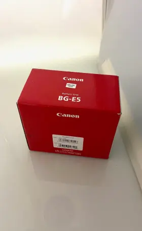 1000d Canon Bg-e5 Oem Vertical Battery Grip For Eos Rebel 450d 500d Xs Xsi #3