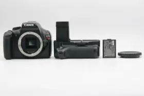 Tg081924013 Canon Used Eos Rebel T3 Body With Meike Battery Grip Shutter 4277
