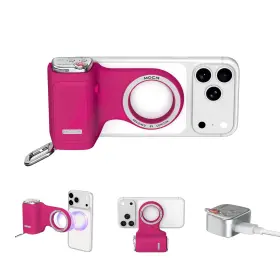 Comitok 795847169996 Moca Iphone 17 Pro Camera Grip No Need App For Ios26 Fuchsia