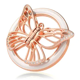 Doflyesky B0cthgtm3m Magnetic Phone Grip Holder Kickstand For Magsafe Rose Gold White