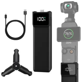 Inseesi Ph01 Pocket3/4 Battery Handle For Dji Osmo Pocket 3 Extended Accessories 5000mah P