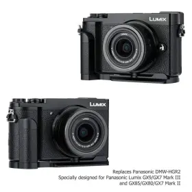 Gx80 Jjc 939922204446 Metal Hand Grip L Bracket For Panasonic Lumix Gx9 Gx85 Gx7 Mark Iii Ii A #3
