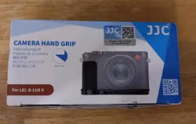 Hg-dlux8 Jjc Metal D-lux8 Camera Hand Grip Holder Arcaswiss Plate Bracket For Leica Dlux8
