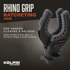 21540  Kolpin Ratcheting Rhino Grip - Pair Black #2