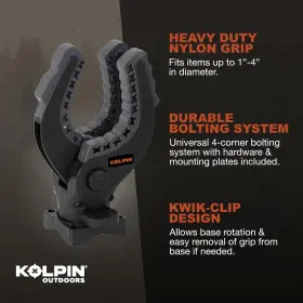 21540  Kolpin Ratcheting Rhino Grip - Pair Black #3