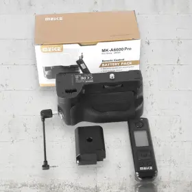 Mk-a6600 Meike A6600 Pro Vertical Battery Grip With 2.4g Wireless Remote For Sony