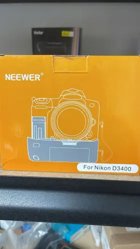 10089735 Neewer Battery Grip For Nikon D3400 Dslr Camera New