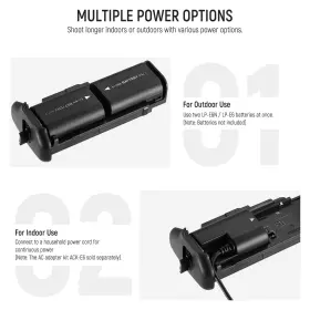 10102303 Neewer Bg-e20 Battery Grip Replacement For Canon 5d Mark Iv Dslr Camera #3