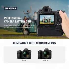 10102584 Neewer Mb-n11 Replacement Vertical Battery Grip With 2.4g Control For Nikon #2