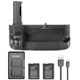 90089824 Neewer ##1 Vertical Battery Grip Replacement For Sony Vg-c2em Compatible With Son