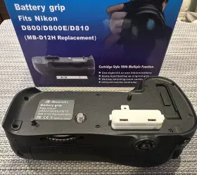 Mb-d12h Nikon Battery Grip For D800 D800e D810 Replacement #2