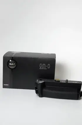 Hld-7 Olympus 050332186330 Near Mint Battery Grip For Om-d E-m1 Micro 4/3 Boxed