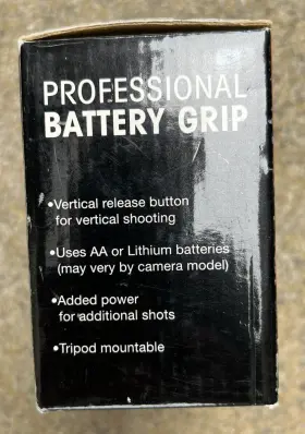 Opteka 084438888539 Brand New Professional Battery Grip Bgrxt For Canon Rebel Xt Camera #3