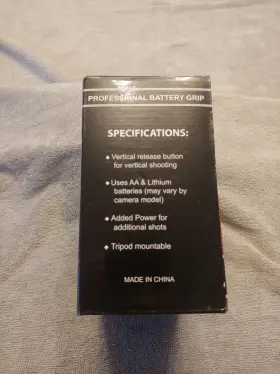 Bg-d40 Opteka Professional Battery Grip For Nikon #3