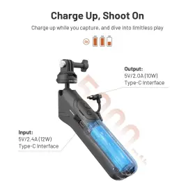 Pgytech 976100484030 Caplock Mantispod Power Battery Grip Handle Mount 5000mah Sti #2