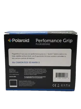 Polaroid 815361010786 Performance Battery Grip For Cannon Eos 5d Mark Ii New #3