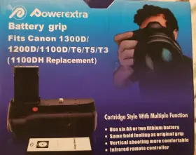 1100dh Power Extra Multi Battery Grip For Canon 1300d Replacement