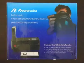 Grip-mbd3100 Powerextra Powerxtra Power Battery Grip For Nikon D3100/d3200/d5300/d5500