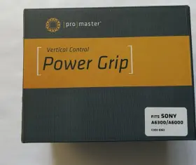 Pro Master 8363 Power Grip Vertical Control Fit Sony A6300/a6000 Black New