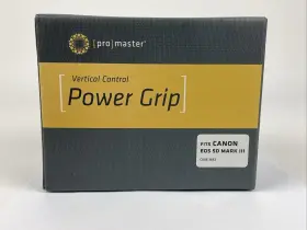 3662 Promaster Vertical Control Power Grip Fits Canon Eos 5d Mark Iii #3662 Nib