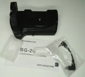 D5300 Samtian Bg-2g Battery Grip For Nikon D5100 D5200 Digital Slr Camera #2