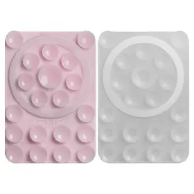 Sembo B0fn4hjmrr Unisuction Lite Adhesive Phone Grip For Magsafe - Pink/clear
