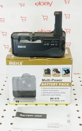 Mk-a7ii Sony Meike Multi Power Battery Pack For A7ii