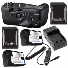 Np-fm500h Sony Vgc-am99 Vertical Battery Grip For Alpha A99 Dslr Camera #2