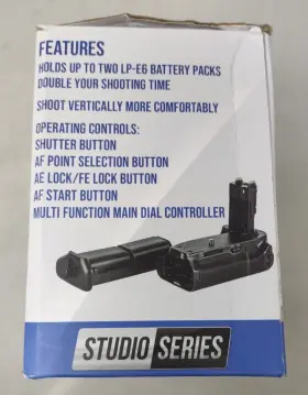 Um-bg-cn6dii Ultimaxx Battery Grip For Canon 6d Mark Ii Camera Model Free S&h #3