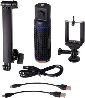 Pg-6x Vidpro Rechargeable Battery Hand Grip With Folding Extension Bracket Nbnb #3
