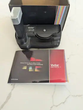 D5500 Vivitar D5600 Deluxe Power Battery Grip For Nikon D5300 With Free #2