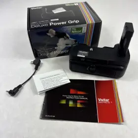 Pg-d3100 Vivitar Deluxe Power Grip For Nikon D3100 Open Box New