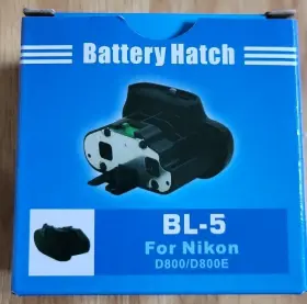 Acc-nik-bl5 Wasabi Power Battery Chamber Cover For Nikon Bl-5 Mb-d12 En-el18