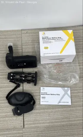 X Photo 818795014412 Multi-power Battery Grip For Canon Eos 70d 80d Cameras New Open Box Great Cond