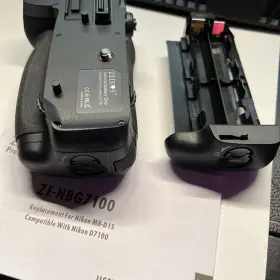 Ze-nbgd7100 Zeikos Multi-power Battery Pack Vertical Grip For Nikon D7100 D7200 Dslr Free Shipping #3