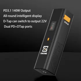 Zgcine Pk-h110 Zg-h110 140w Power Supply Battery Handle D-tap Usb-c For Led Video Light