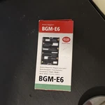 New Open Box Canon BGM-E6 Battery Magazine For 5D Mark Ii Dslr. Fixed Price $20.00.
