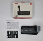 Genuine Canon BG-E7 Battery Grip For Eos 7D. Fixed Price $69.99.