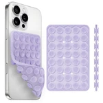 Yojaro Silicone Suction Cup Phone Case Mount Double Sided, Lavender Glitter. Fixed Price $9.88.