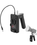 Ifootage V-mount Battery Grip For Handheld Portable Video Lighting. Fixed Price $32.00.