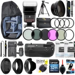 Nikon D7200 / D7100 Camera Everything You Need Accessory Kit 67MM Filter Bundle. Fixed Price $259.99.