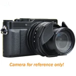 Jjc Black Auto Lens Cap For Leica (typ 109) 7 D-LUX8. Fixed Price $12.69.