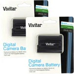 2X Vivitar Replacement Rechargeable Lithium-ion Battery For Nikon EN-EL15C. Fixed Price $30.99.