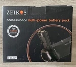 Zeikos ZE-CBG6D Multi-power Battery Grip For Canon Eos. Fixed Price $40.00.