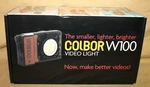 Colbor Wonder W100 Bi-color Pocket Cob Video Light Black. Fixed Price $129.95.