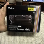 Vivitar Deluxe Multi-power Battery Grip For Nikon D850 Extends EL15. Fixed Price $229.00.