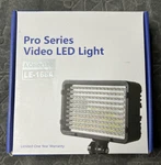 Pro Series Color LE-130A Video Light (new). Fixed Price $30.00.