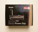 Vivitar Deluxe Power Grip - Canon Eos 5D Mark New In Box. Fixed Price $20.00.